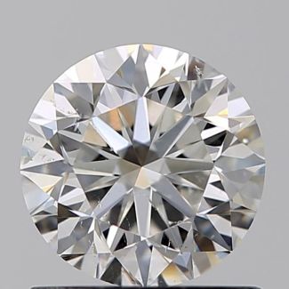 0.82 Carat Round F SI2 VG GIA Natural Diamond