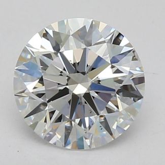 0.70 Carat Round E SI1 EX GIA Natural Diamond