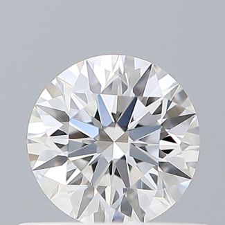 0.47 Carat Round D VVS1 EX GIA Natural Diamond