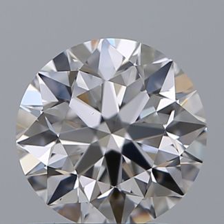 0.90 Carat Round E VS1 EX GIA Natural Diamond