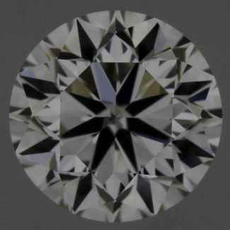 0.40 Carat Round K Faint Brown VS2 VG G GIA Natural Diamond