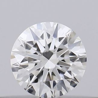 0.2 Carat Round H VVS1 EX GIA Natural Diamond