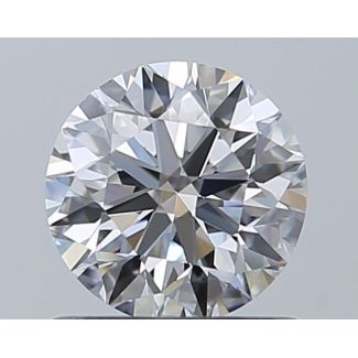 0.8 Carat Round D VS2 EX GIA Natural Diamond