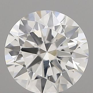 0.6 Carat Round F SI2 EX GIA Natural Diamond