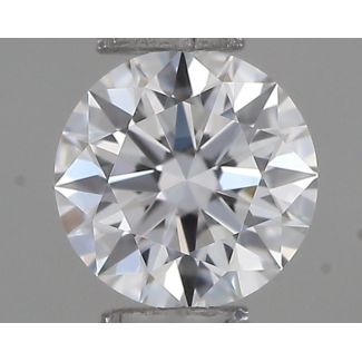 0.2 Carat Round D IF EX VG GIA Natural Diamond