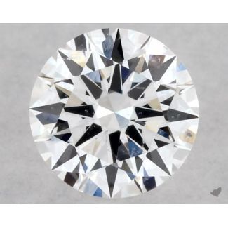 0.3 Carat Round D SI2 EX GIA Natural Diamond