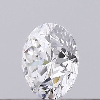 0.22 Carat Round D VS1 EX GIA Natural Diamond