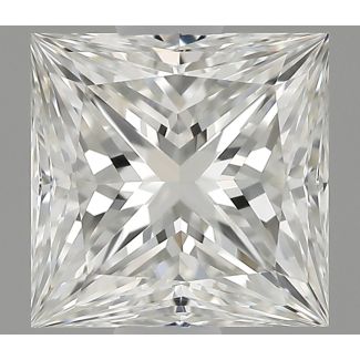 0.6 Carat Princess H VVS1 - EX VG GIA Natural Diamond