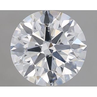 1.03 Carat Round D SI1 EX GIA Natural Diamond