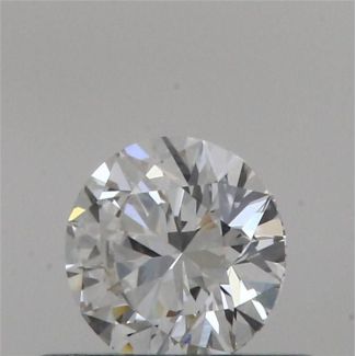 0.32 Carat Round H VS1 EX GIA Natural Diamond