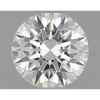 0.20 Carat Round G VVS1 EX GIA Natural Diamond