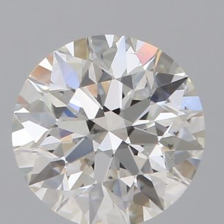 0.70 Carat Round F VS2 EX GIA Natural Diamond