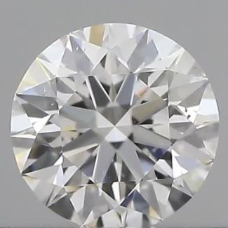 0.40 Carat Round E SI1 EX VG GIA Natural Diamond