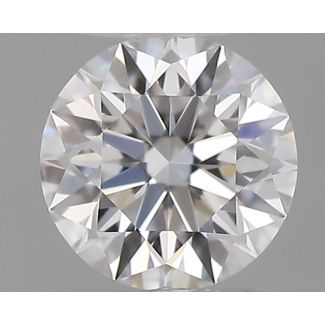 0.19 Carat Round D IF EX GIA Natural Diamond