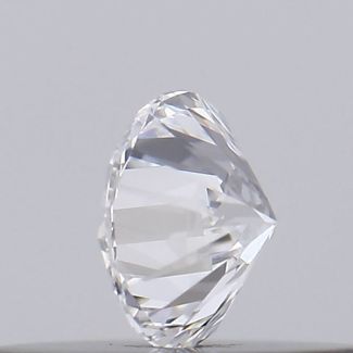 0.18 Carat Round D VVS2 EX GIA Natural Diamond