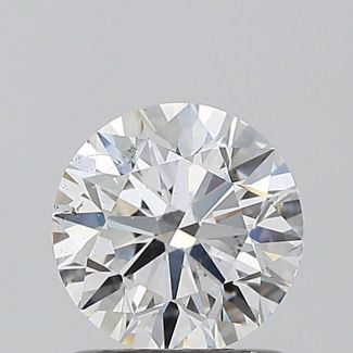 1.0 Carat Round D SI1 EX GIA Natural Diamond