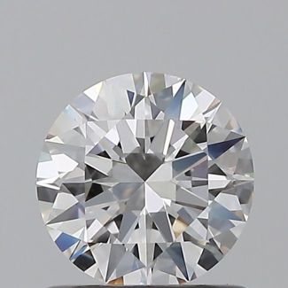 0.7 Carat Round F VVS2 EX GIA Natural Diamond