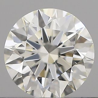 0.54 Carat Round G VVS1 EX IGI Natural Diamond