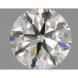 0.4 Carat Round H VS1 VG EX GIA Natural Diamond