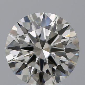 1.53 Carat Round J VS1 EX IGI Natural Diamond