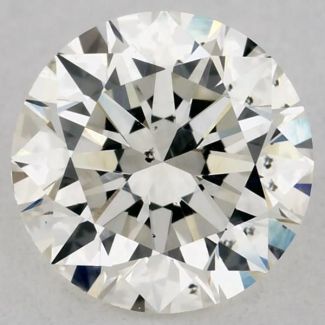 0.7 Carat Round I SI1 EX GIA Natural Diamond