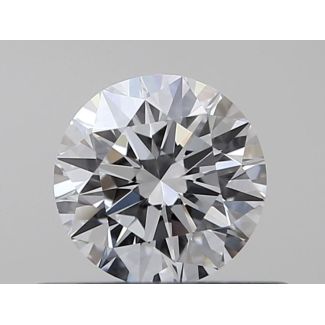 0.35 Carat Round D IF EX GIA Natural Diamond