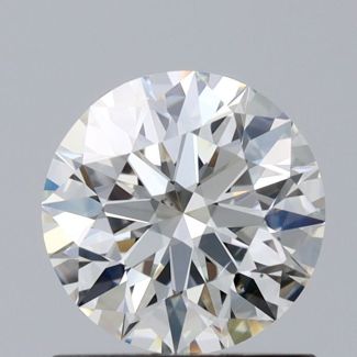 0.95 Carat Round I SI1 EX GIA Natural Diamond