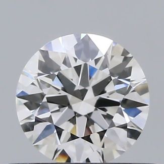 0.43 Carat Round G SI2 EX GIA Natural Diamond