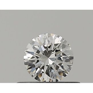 0.3 Carat Round H VVS2 EX GIA Natural Diamond