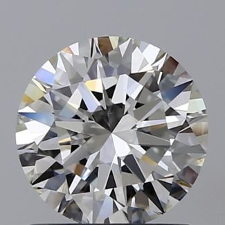 1.0 Carat Round H VS1 EX GIA Natural Diamond