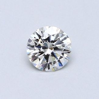 0.4 Carat Round H SI1 EX VG GIA Natural Diamond