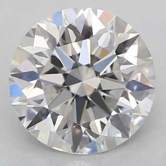 0.7 Carat Round F VS2 EX VG GIA Natural Diamond