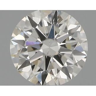 0.30 Carat Round H SI1 EX VG IGI Natural Diamond