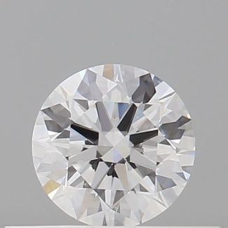 0.35 Carat Round D VVS1 EX GIA Natural Diamond