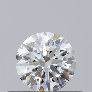 0.3 Carat Round H VVS1 EX GIA Natural Diamond