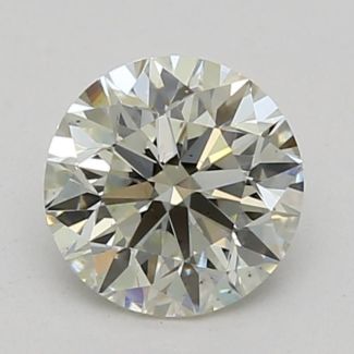 0.44 Carat Round K VS2 VG GIA Natural Diamond