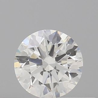 0.33 Carat Round F IF EX IGI Natural Diamond