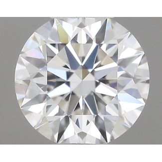 0.31 Carat Round I VVS2 EX GIA Natural Diamond