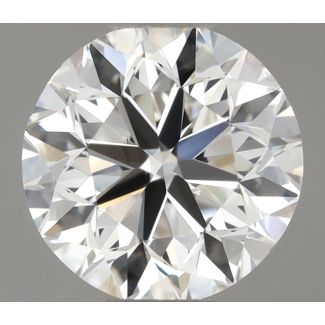 0.5 Carat Round G VS1 VG EX GIA Natural Diamond