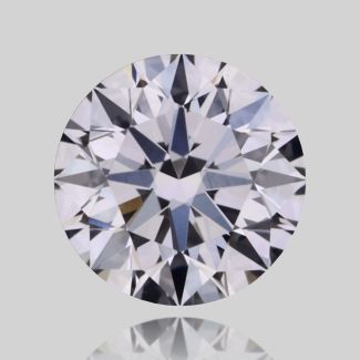 0.36 Carat Round H VVS2 EX GIA Natural Diamond