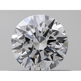 0.4 Carat Round G VVS1 EX GIA Natural Diamond