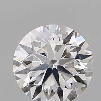 0.5 Carat Round E VVS1 VG EX GIA Natural Diamond