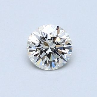 0.45 Carat Round H VVS2 VG EX GIA Natural Diamond