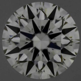 0.34 Carat Round J VS1 EX GIA Natural Diamond