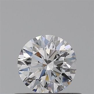 0.40 Carat Round D VS1 EX GIA Natural Diamond