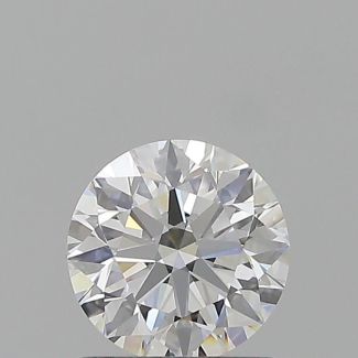 0.9 Carat Round F VVS1 EX GIA Natural Diamond