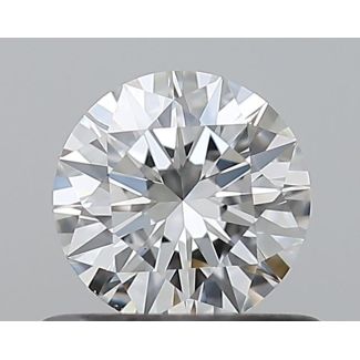 0.5 Carat Round G VS2 EX GIA Natural Diamond