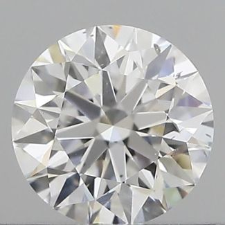 0.50 Carat Round E SI1 EX GIA Natural Diamond