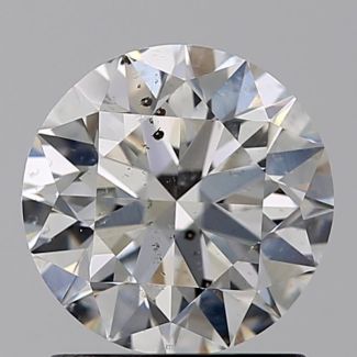 1.11 Carat Round H SI2 EX GIA Natural Diamond