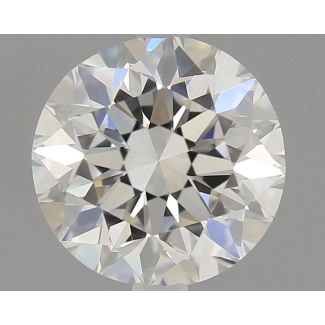 0.9 Carat Round H VVS1 VG EX GIA Natural Diamond